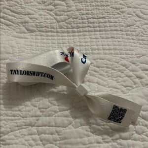 White Taylor Swift Wristband